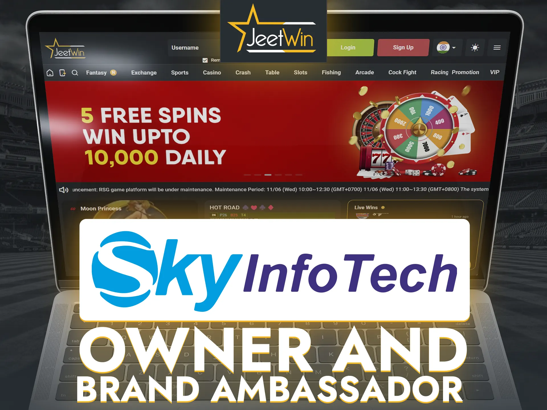 Read the article and get information about the casino's founder and chief ambassador JeetWin.