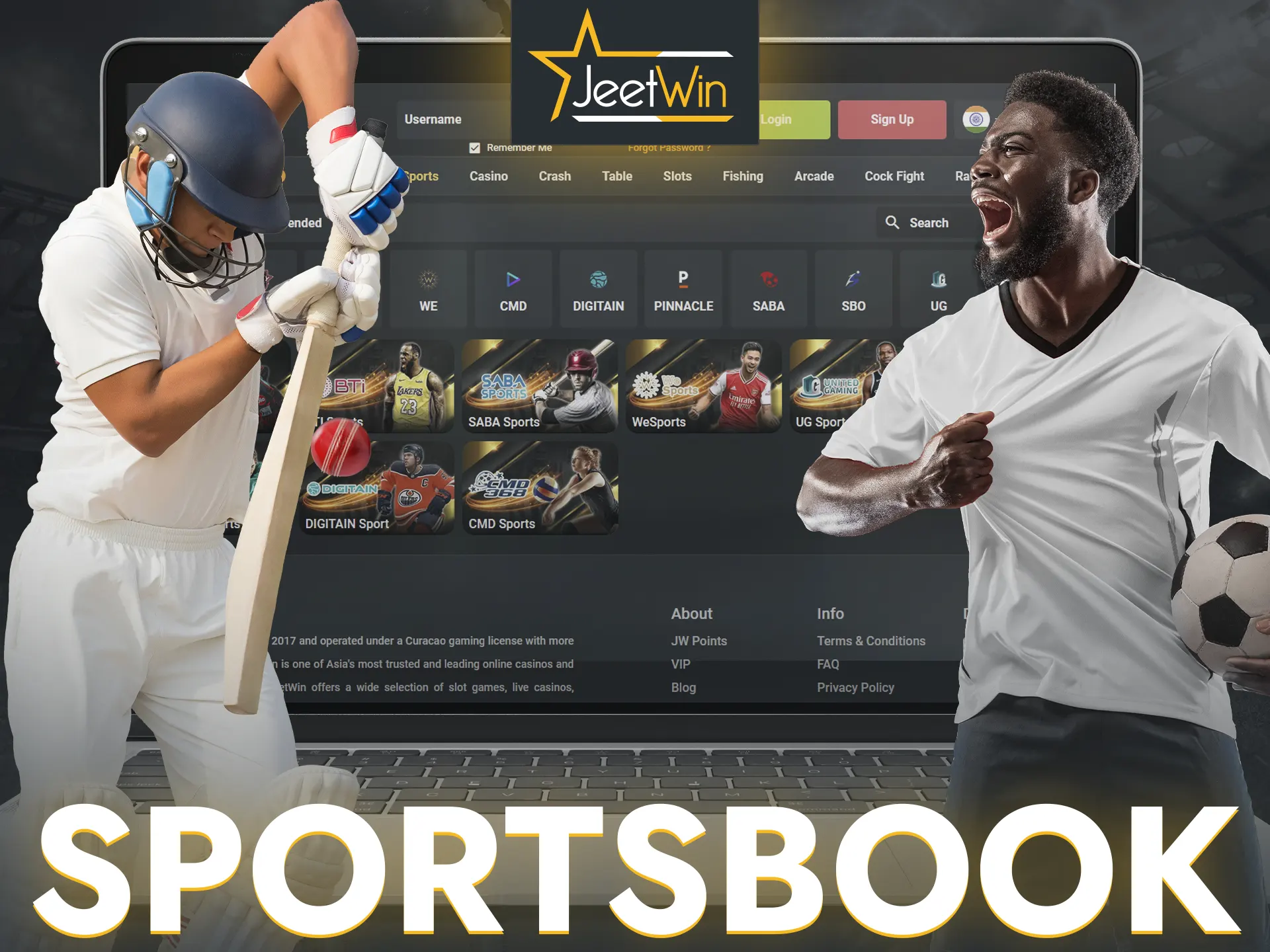 Use your knowledge and statistics to bet at JeetWin Casino.