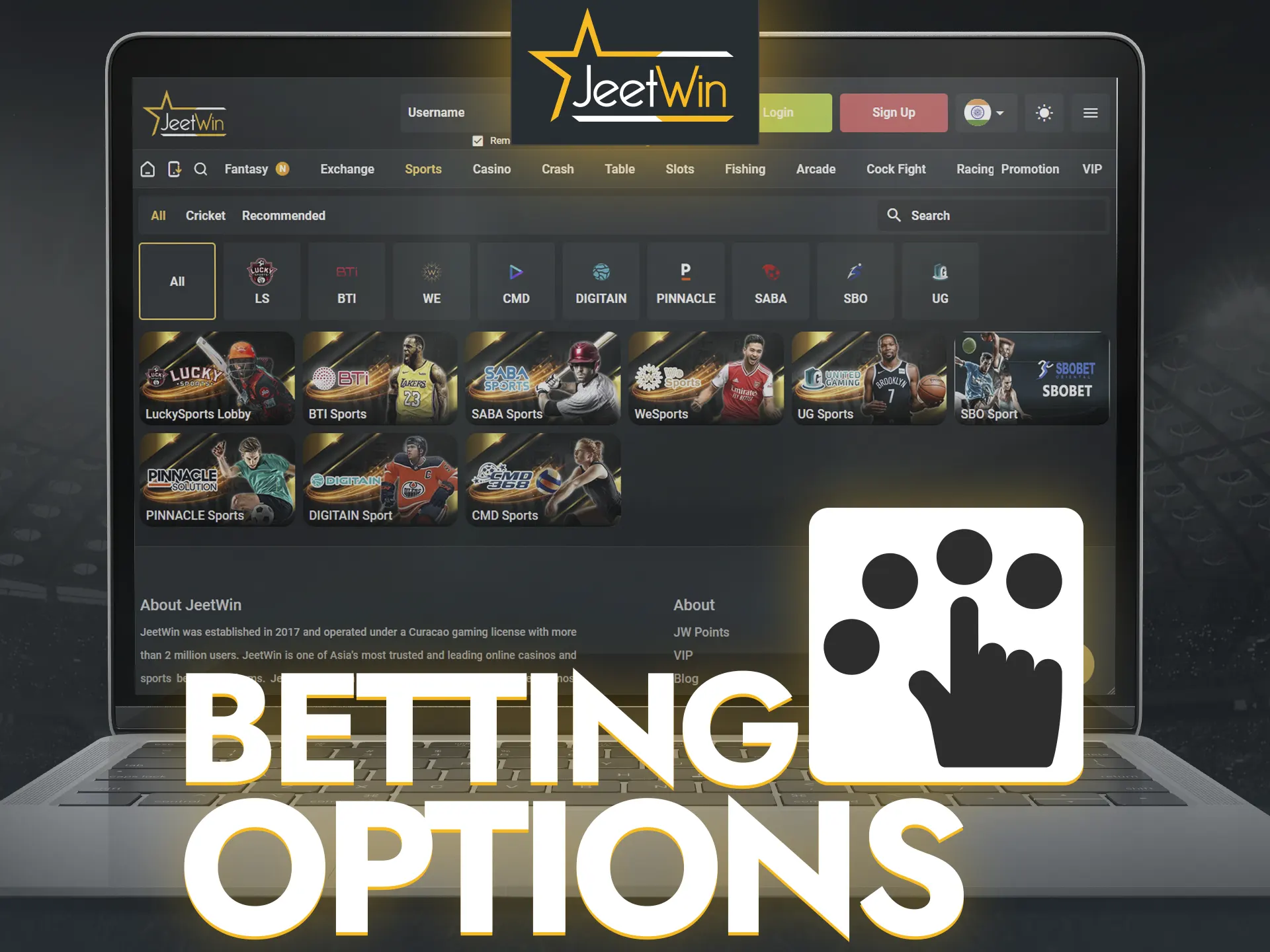 Familiarise yourself with the available betting options at JeetWin to manage your funds wisely.