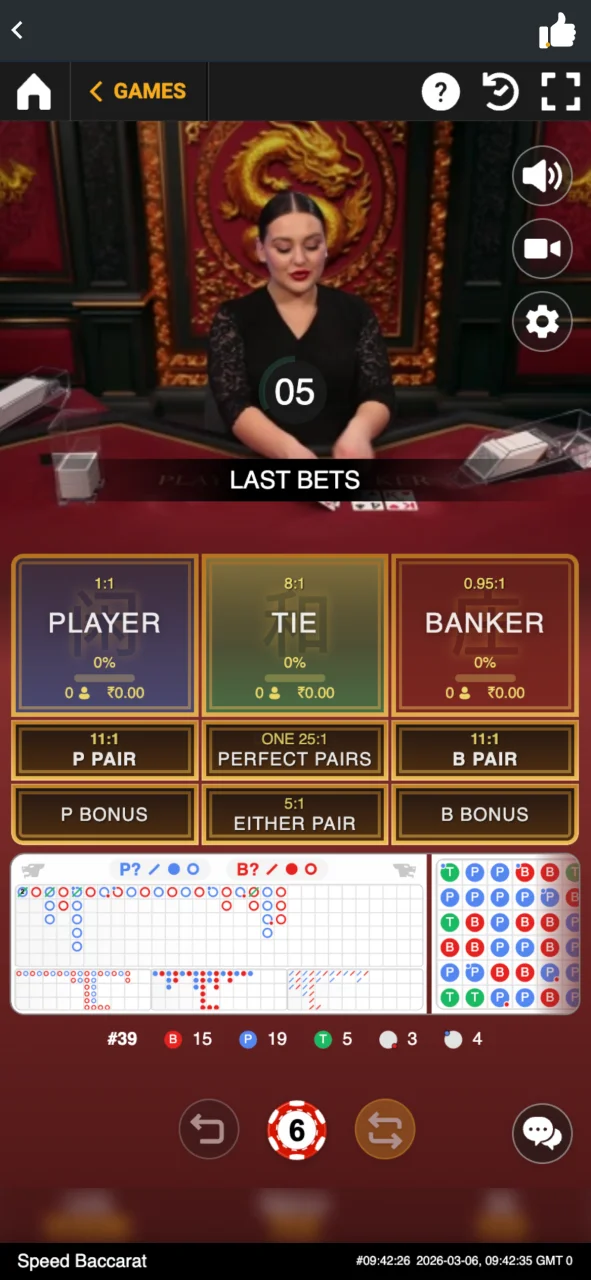 Open the JeetWin live section to find your favorite table.