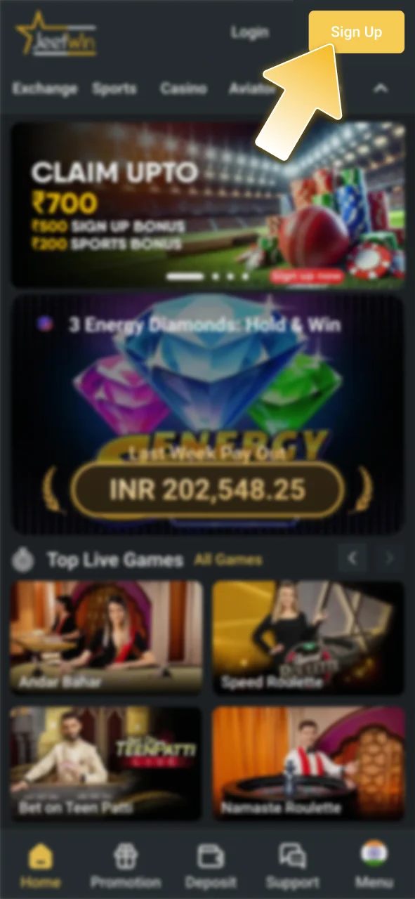 Visit the official JeetWin website to start your journey.